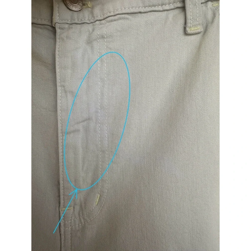 Madewell Women’s Light Blue High Waist Carpenter Pants Size 28 - Picture 13 of 16